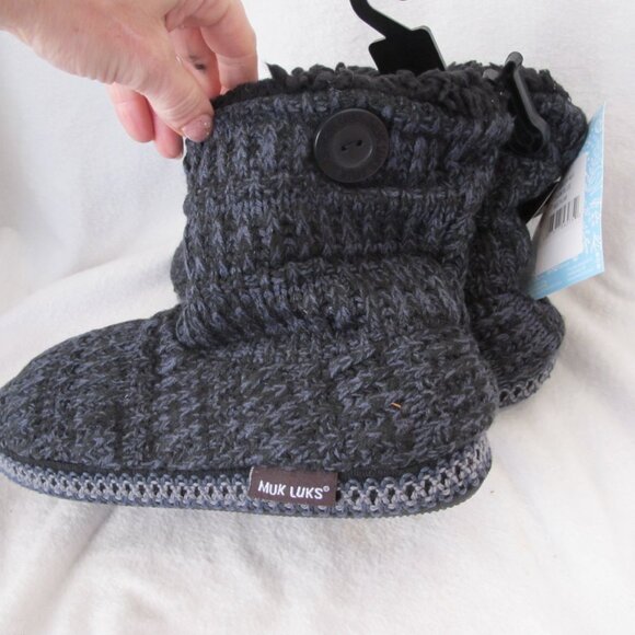 NWT - Muk Luks Bootie Slippers - Picture 8 of 12